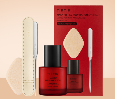 TIRTIR MASK FIT RED FOUNDATION Special Set! Luminous Mask Shield