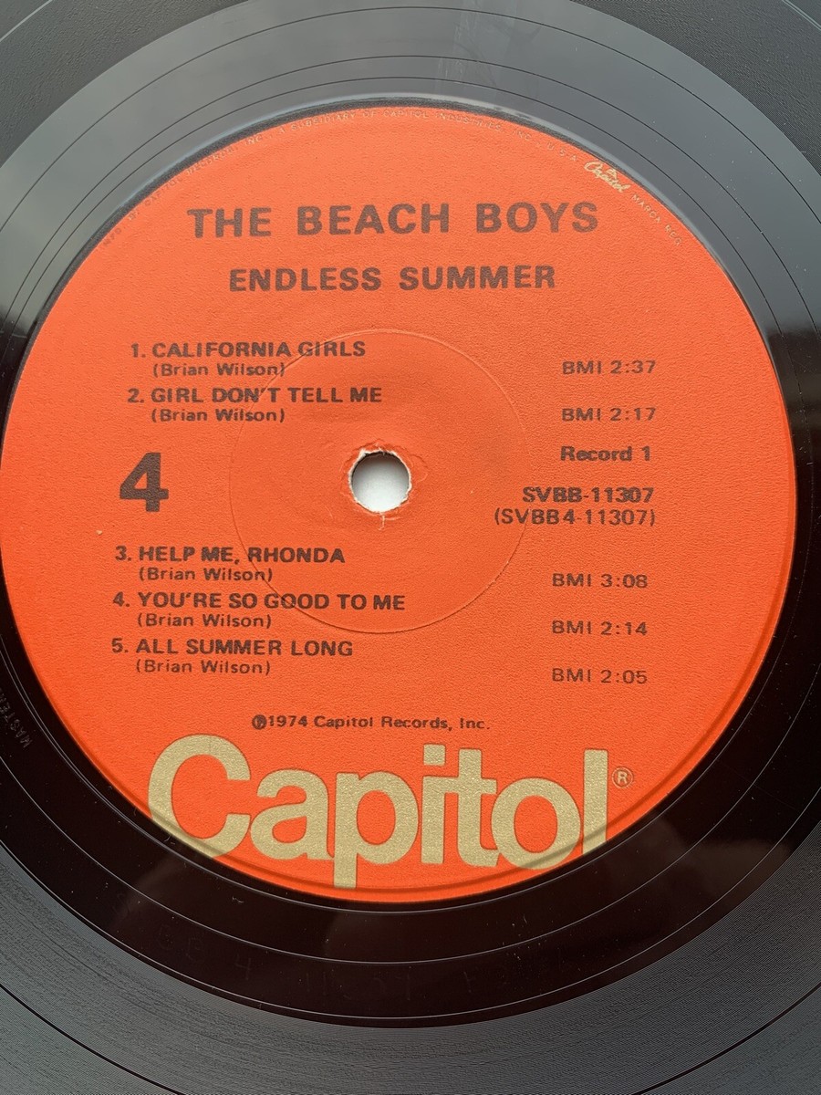 THE BEACH BOYS Endless Summer LP 1974 SVBB-11307 VG+ | eBay