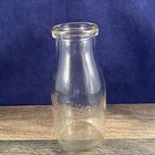 Monroe County Pa Brodheadsville Half Pint Clear Glass Milk Bottle Embossed — photo 6