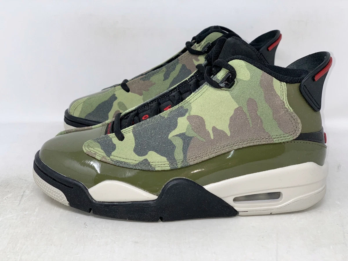 Air Jordan Dub Zero Camo Green Sneaker Size 4Y 5.5W BNIB 311047 200