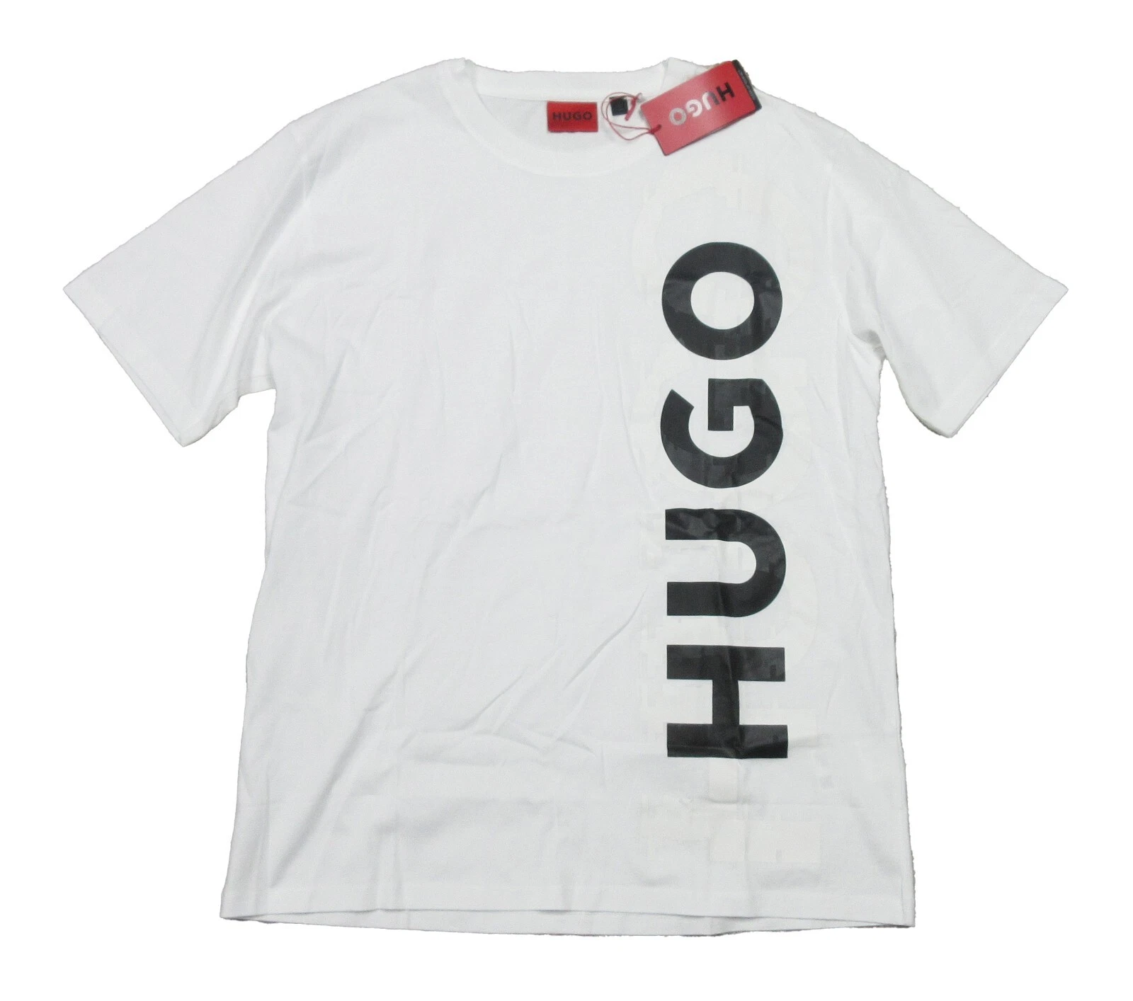 Hugo Boss Red Label Men's White Dansovino Logo Graphic Short Sleeve T-Shirt