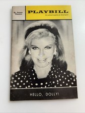 Hello Dolly Playbill - March 1966 - GINGER ROGERS - St James Theatre aba