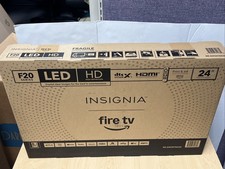 Insignia 24" Class F20 Series LED HD Smart Fire TV Voice Remote w/ Alexa NEW