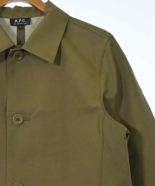 A.P.C. Balmacaan Coats Khaki S 2200619560034 - Image 4 of 4