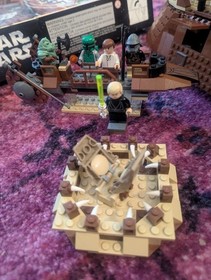 LEGO Star Wars: Jabba's Sail Barge (6210) with Minifigs, Box, and Instructions