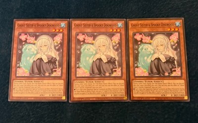3x Ghost Sister & Spooky Dogwood Playset Yu-Gi-Oh! Legendary 5D's Decks (L5DD)