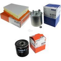 Mahle / Knecht ÖLfilter OC 978 Kraftstofffilter KL 639D Luftfilter LX 2631