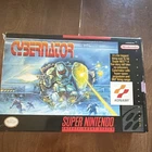 Konami Cybernator Super Nintendo SNES Manual Included Shooter Robot NTSC-U/C