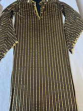 Egyptian Belly Dance Dress Saidi Costume,Baladi Galabeya, Fallahi Abaya, Kaftan