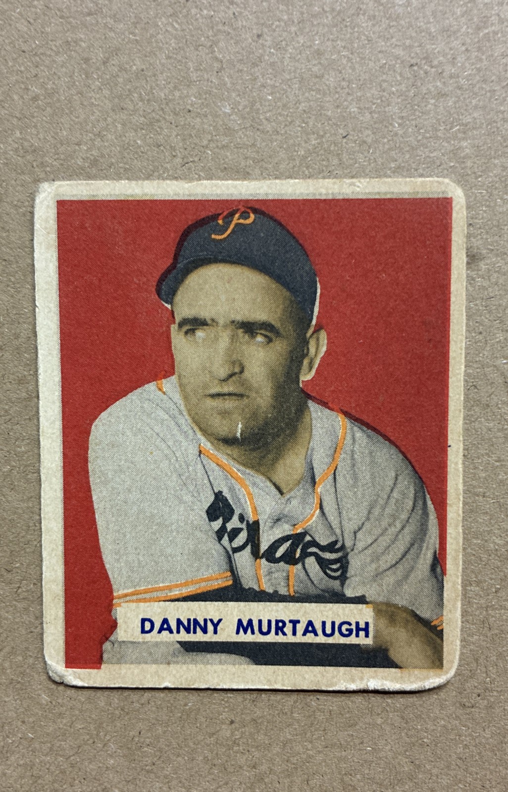 1949 Bowman #124 - Danny Murtaugh (RC)
