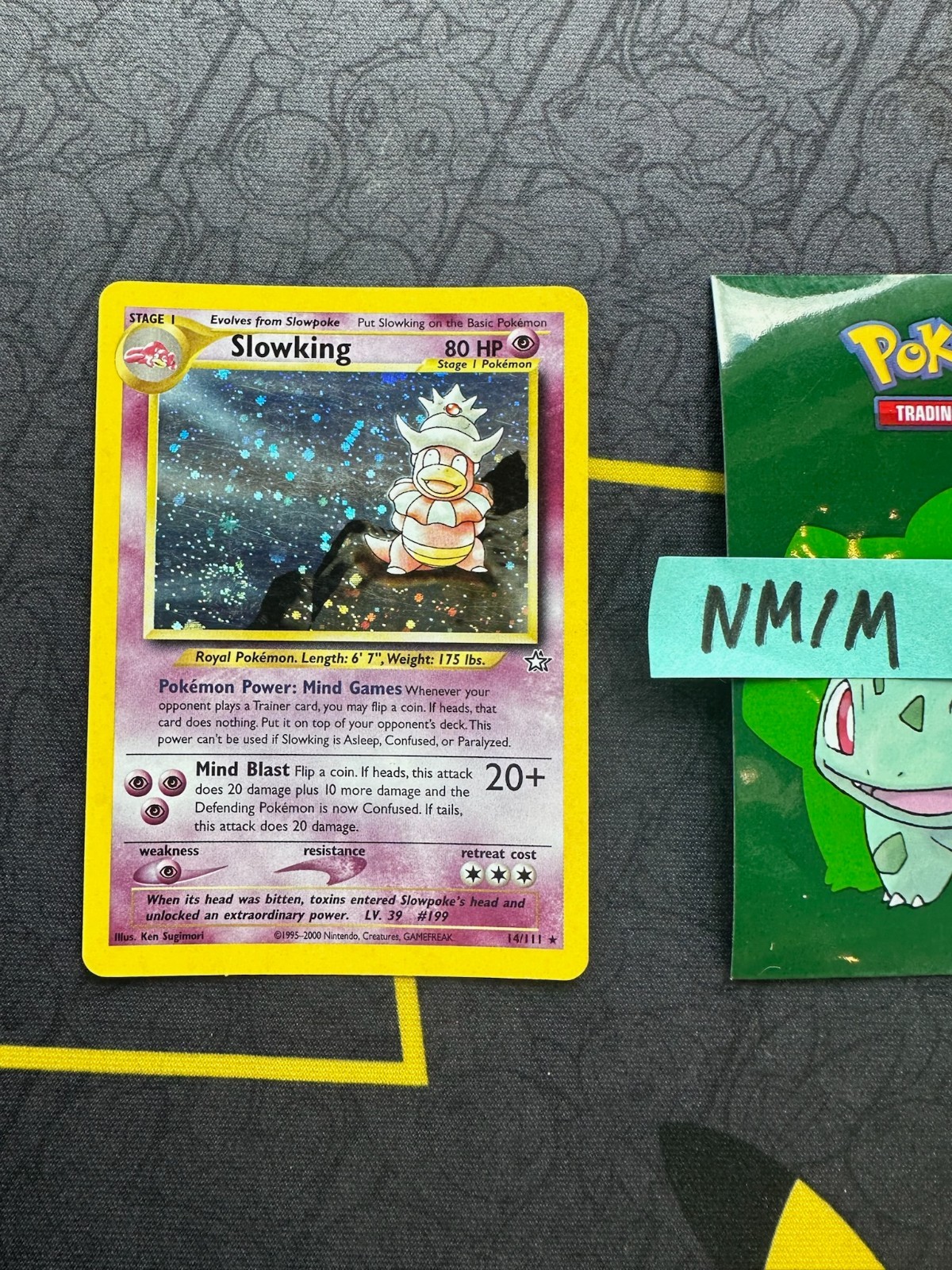Pokemon Slowking Neo Genesis Unlimited Holo WOTC Vintage 14/111 098 💎NM💎