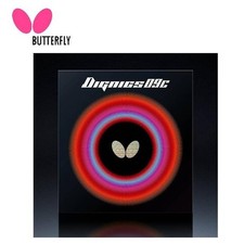 Butterfly Dignics 09C TA 06070 Table Tennis Rubber Black / Red 1.9mm / 2.1mm