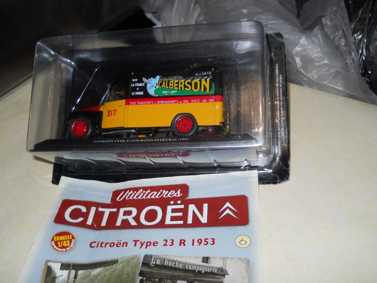 Modèle Réduit CITROËN Type H Fourgon Glaces MIKO 1965 - Échelle 1/43 Altaya, Miniature Démontable