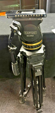 Cartoni Focus Fluid Head 100mm ball base Tripod w/Spreader Missing Tripod Plate