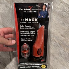 Tim Allen Signature Tools The Nack Safe Utility Knife System New 