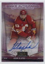 2024-25 O-Pee-Chee Platinum Rookie Auto Sunset Adam Klapka #R-KL Auto 1ya