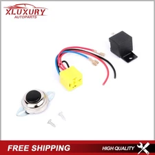 4-Pin Horn Relay & Button 30A/12V Pre-Wired Quick Connect Plug/Socket Wiring Kit