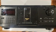 Sony CDP-CX225 Mega Storage 200 CD Disc Changer - Tested Working No Remote