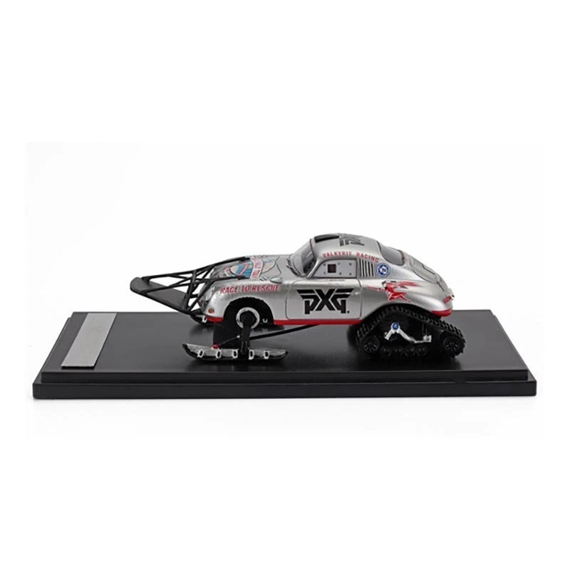 1956 PORSCHE 356A VALKYRIE RACING 2021 ANTARTICA ICE CHALLENGE PRATA ESCALA 1:43 - Imagem 3 de 4