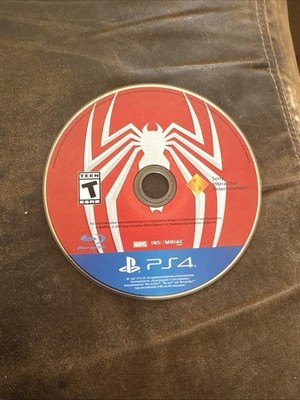 Marvel's Spider-Man PS4 Game PLAYSTATION 4 Disc Only Tested Works Fast Shipping