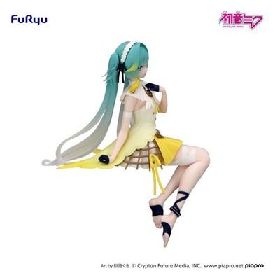 Hatsune Miku Noodle Stopper PVC Statue Canary Bird heo exclusive 14 cm