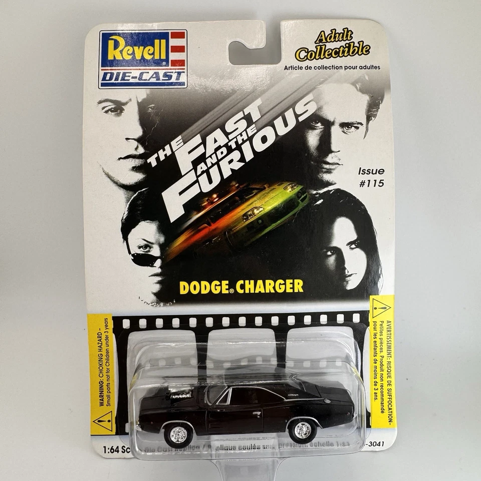 REVELL The Fast and The Furious Dodge Charger Issue #115 1:64 Die-Cast 86-3041 - Image 2 of 4