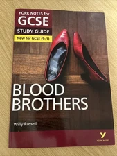 York Notes GCSE Study Guide Blood Brothers English Literature
