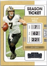 2021 Panini Contenders #72 Taysom Hill