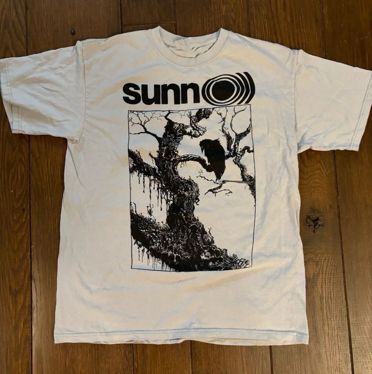 Rare SUNN O))) White Short Sleeve Shirt Unisex Concert S-5XL TR632