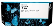 HP 727 F9J79A Black 300-ml Genuine HP DesignJet Ink Cartridge-Original HP Ink,