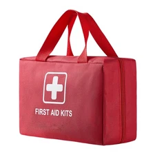 First Aid Kit 500 Pieces Large Survival Bag Emergency Medical Supplies Home Car