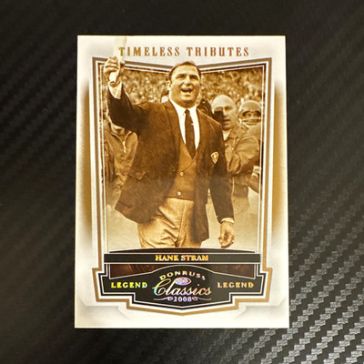 Donruss 2008 Classics Hank Stram Timeless Tributes Bronze #110 /250 Chiefs