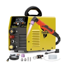 55A Plasma Cutter [Large LED Display], Non Touch Pilot ARC High Frequency Air...