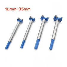 Wood Boring Drill Bit Forstner Hole Saw Carbide Hex Shank Cutting Hinge 16-35mm