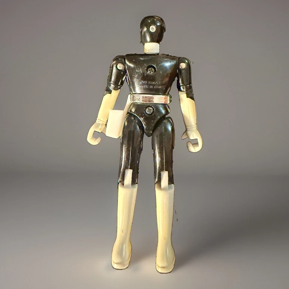 Mighty Morphin Power Rangers Black Ranger 4.75" Action Figure No Weapons - Nice! - Image 2 of 2