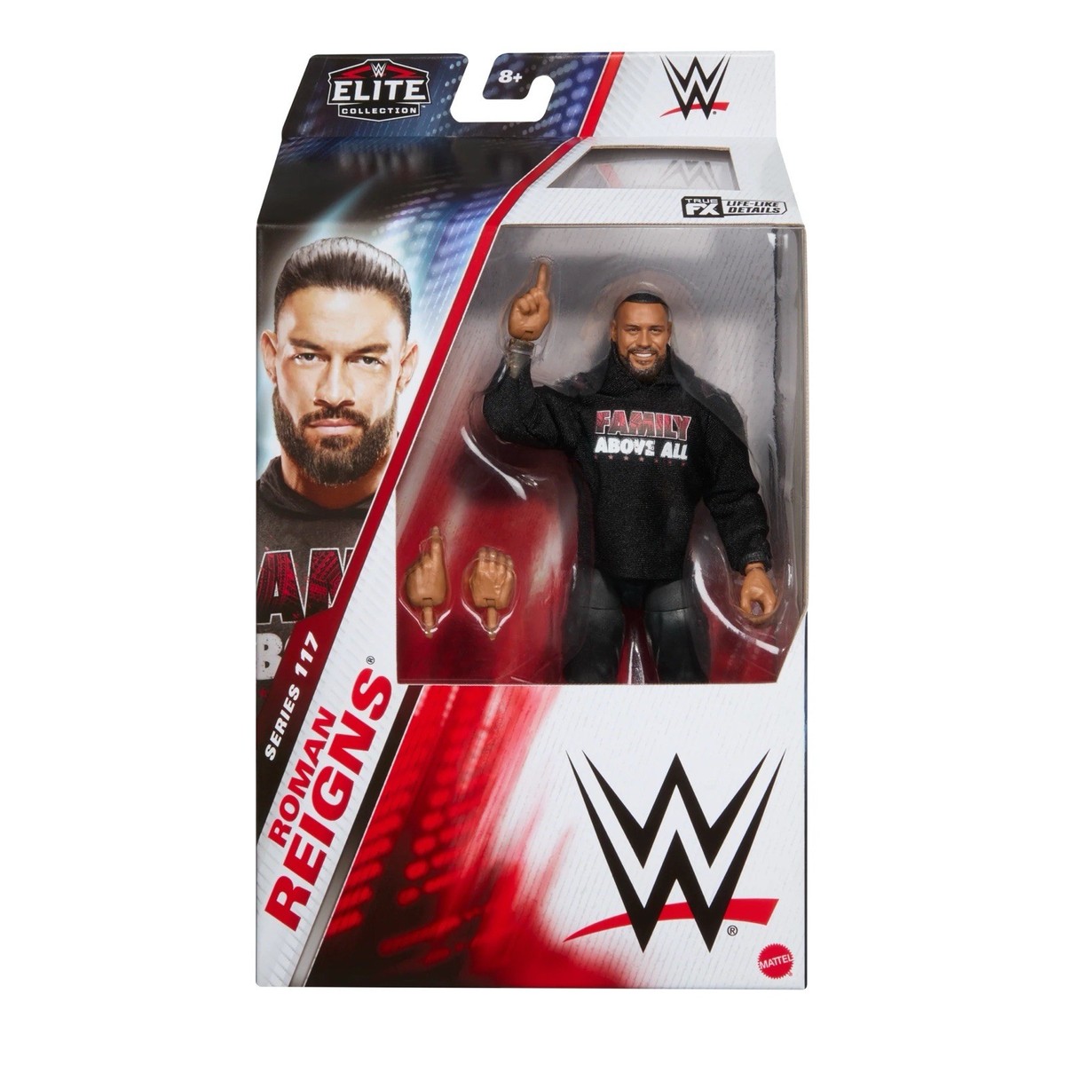 WWE Elite Series ロマン・レインズ フィギュア(未開封品) Roman Reigns WWE Mattel Elite Series #117 Wrestling Action Figure