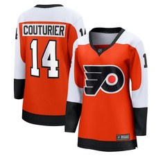 Women's Fanatics Sean Couturier Orange Philadelphia Flyers Home Breakaway Player