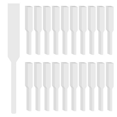 100 Pcs Perfume Test Strips Disposable White 1 Count (Pack of 100), 100 