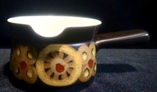 Vintage Denby Memories Stoneware Gravy Sauce Boat Double Pour Spout England