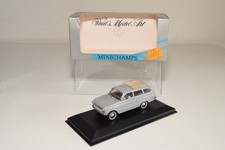 A37 1:43 MINICHAMPS OPEL KADETT A CARAVAN 1962-65 GRAY MIB CODE 3 ROOF RACK RARE