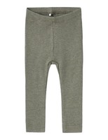 Leggings Baby Unisex Name IT Nbnkab Noos 50 Dusty Olive Melange Baumwolle