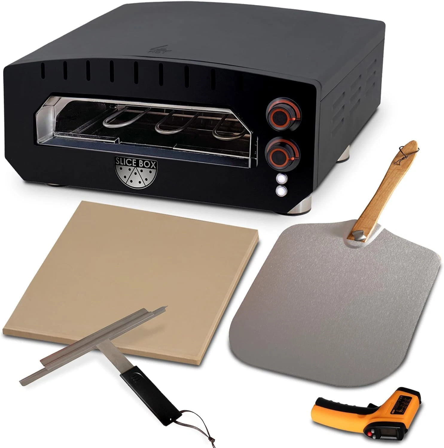 Outdoor Electric Pizza Oven - 750°F for Perfect Indoor & Outdoor Pizzas
Opens in a new window or tab
