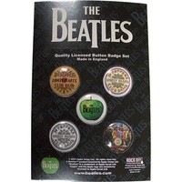 Gadget -D- Orphan Sku - The Beatles Button Badge Pack: Sgt Pepper Rock Off