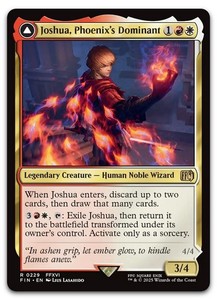 Joshua, Phoenix's Dominant // Phoenix, Warden of Fire - Final Fantasy #229