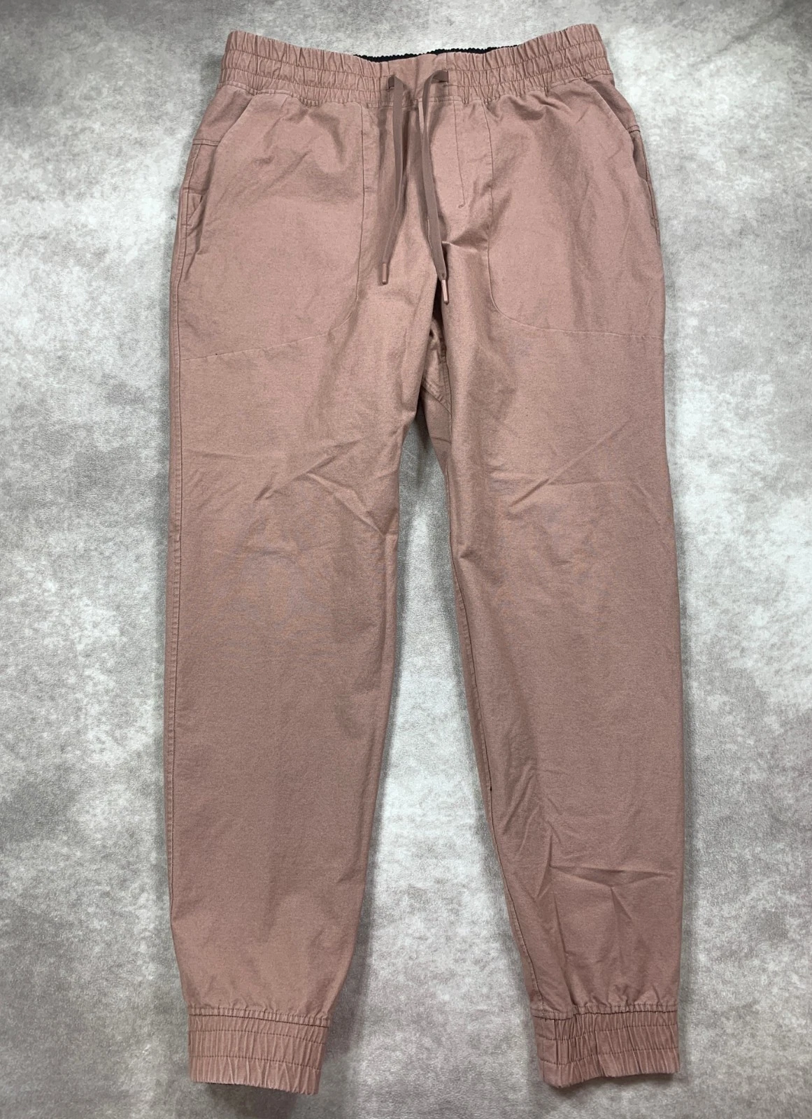 Lululemon Earth Dye ABC Jogger Mens Lx30 Earth Color Clay LM5ADLS Drawstring