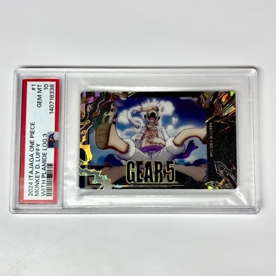 Monkey D Luffy PSA 10 Itajaga With Plamide Log.3 OnePiece 2024 Population 28