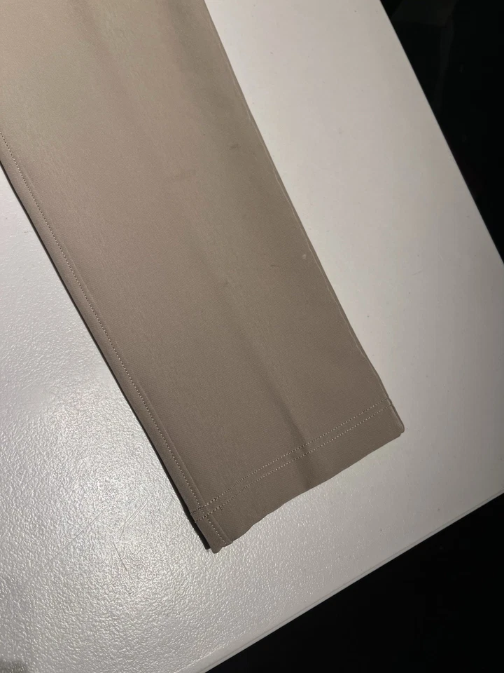 Public Rec Pants 38x32 Khaki Tan Workday Casual Work Polyester 30" Inseam 36x30 - Image 4 of 4