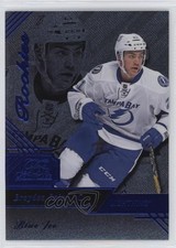 2016 Fleer Showcase Flair Row 0 Rookies Blue Ice 16/199 Brayden Point #38 19ed