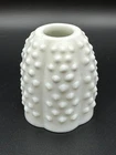 Vintage Fenton Hobnail White Milk Glass Fairy Light Lamp Shade TOP ONLY