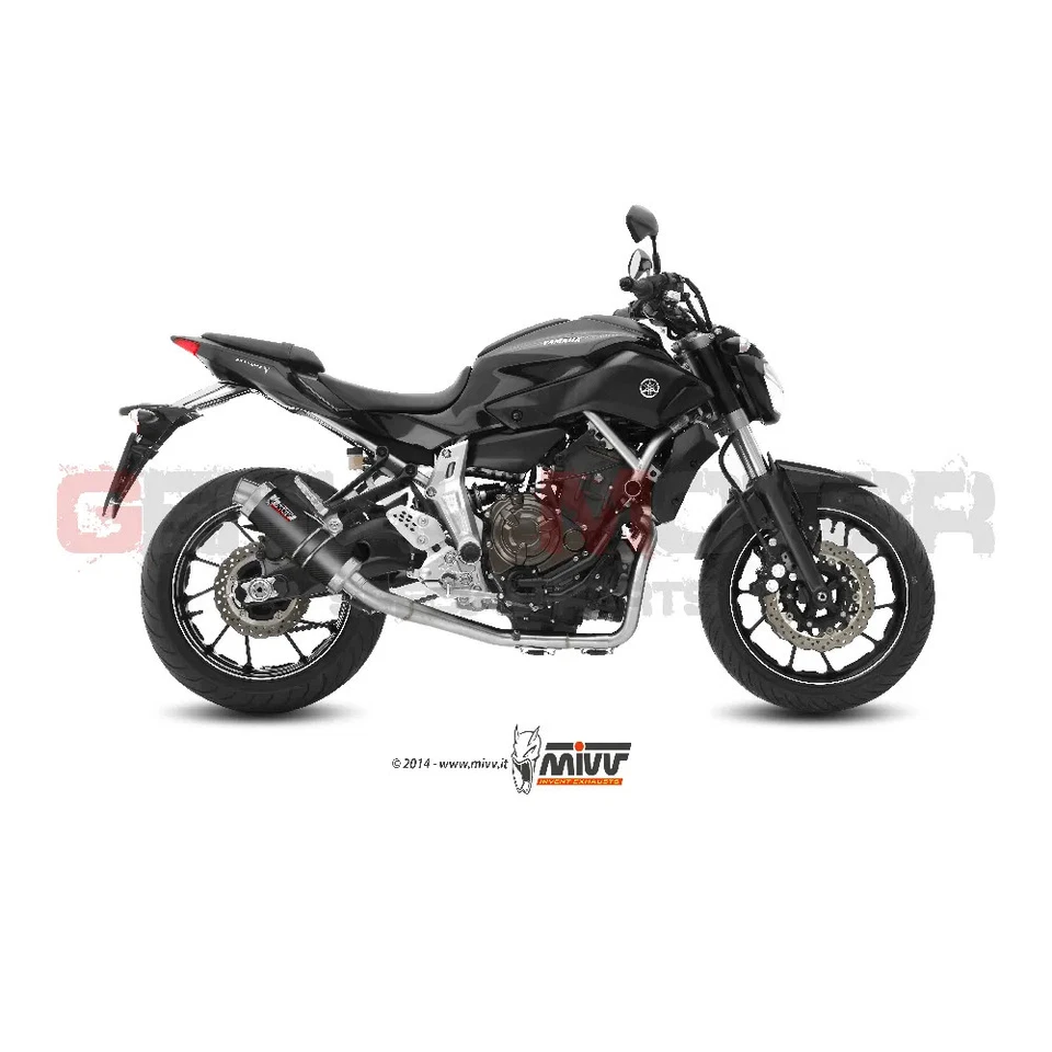 Mvy045l2s - Ligne Complète Mivv GP Carbone Yamaha Mt-07
